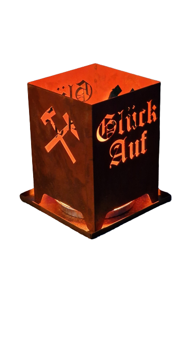 Tisch Feuerkorb Glück Auf