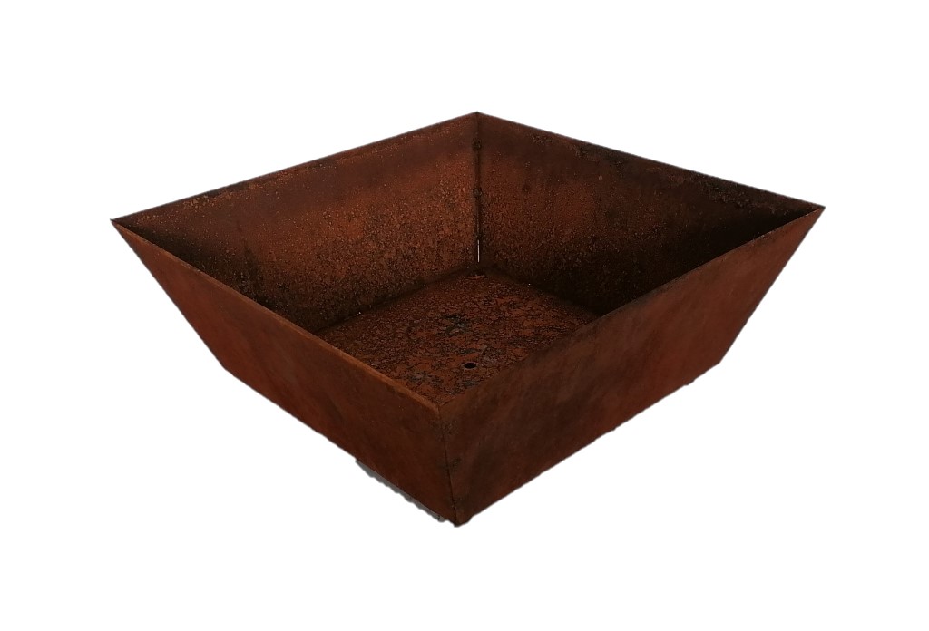 konisch_klein_1_204484 Edelrost Schale konisch