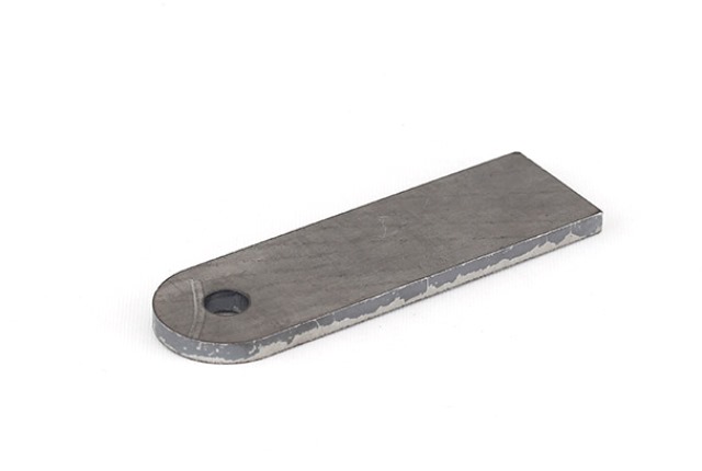 Stahl Anschweisslasche 100x30x5mm Bohrung Ø 9mm