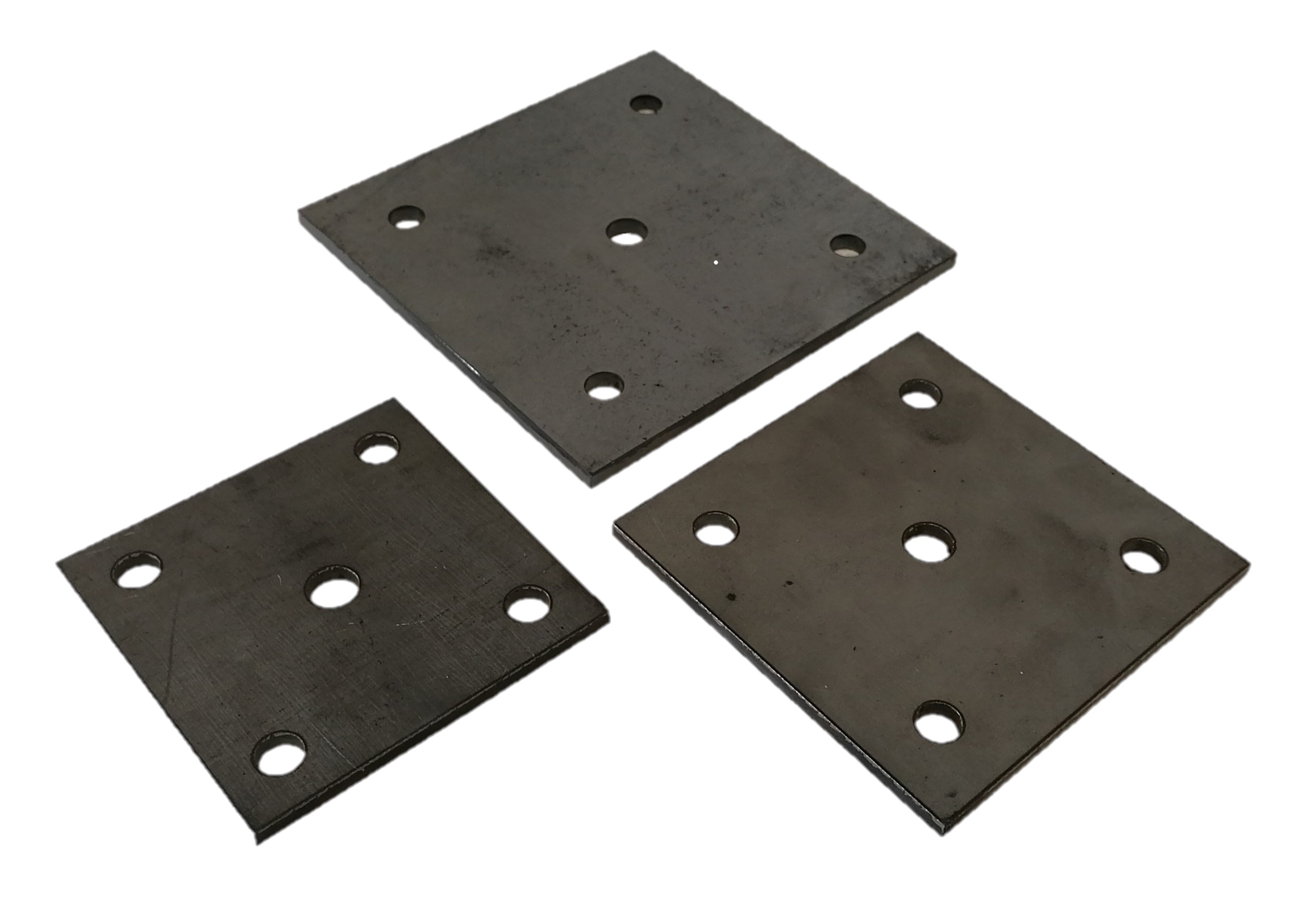 Platte Stahlplatte Abmessungen: 170x100x8 mm Stahl - Roh S235JR Ankerplatte 